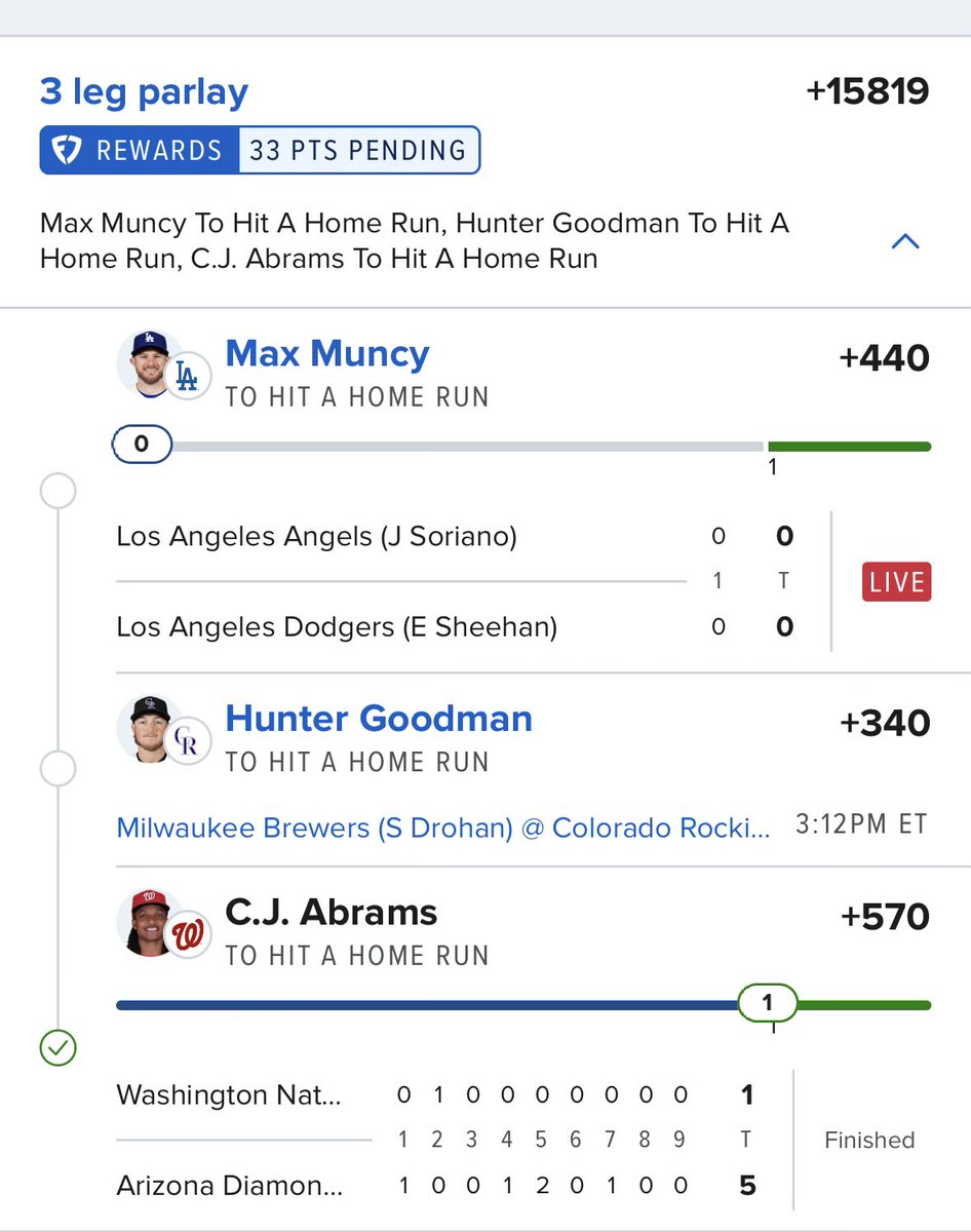 logcabinman30's tweet photo. @FDSportsbook whatโs the deal whenever I have a decent cash out ticket the at mysteriously wants to mess up #notcool #concernedbetter https://t.co/uAw6AuMTc9