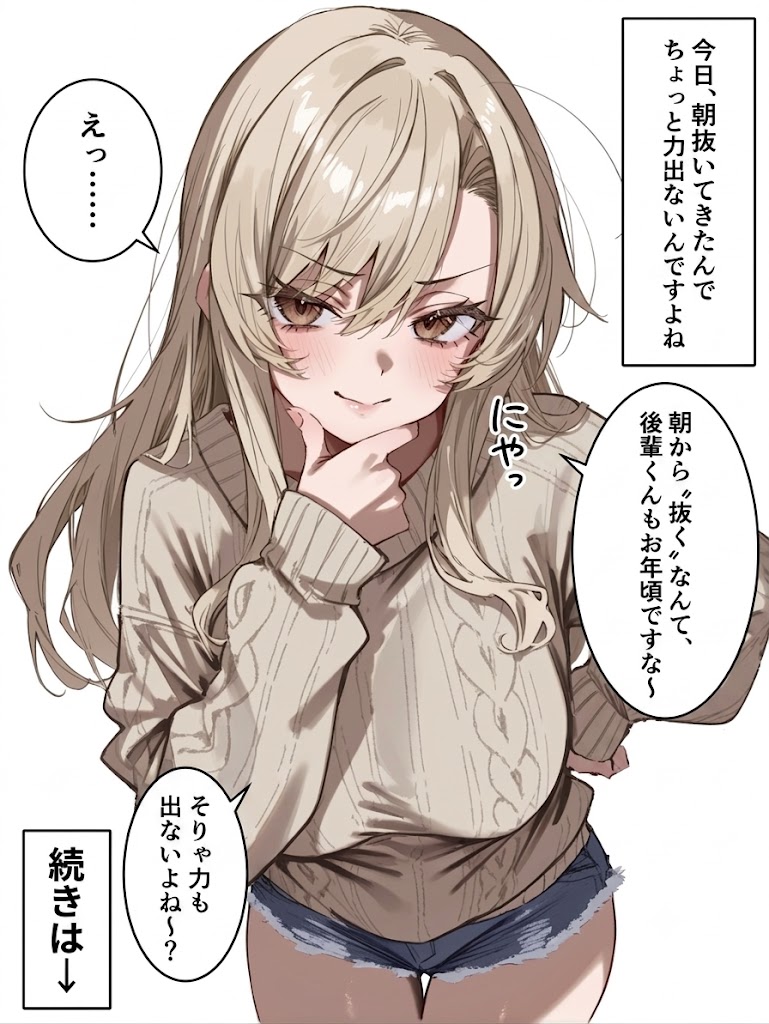 xeno_index11's tweet photo. バイトの先輩に「朝抜いてきた」と言ったら？
(1/3) https://t.co/Mr89eS9qnr