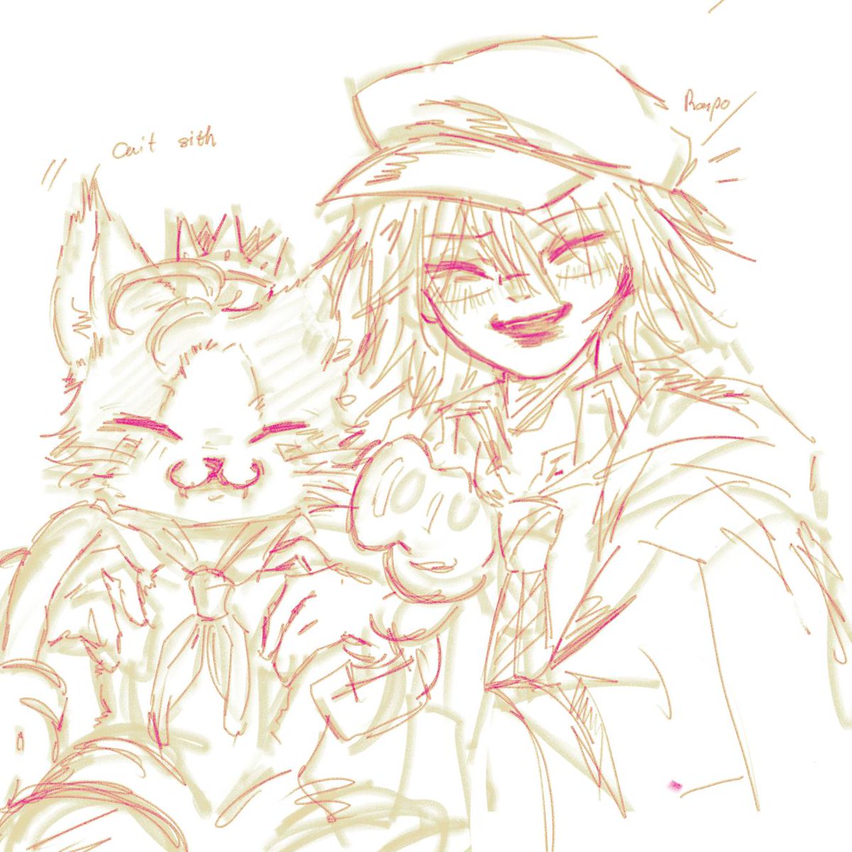 ZizelZ18069's tweet photo. Ff7 revelation js got announced!!!
#caitsith and #RANPO dose not only look alike but they actually share some characters traits too ^_^
#RANPO #bsd #文豪ストレイドッグス #乱歩 #finalfantasy https://t.co/LrzrA8C4BE