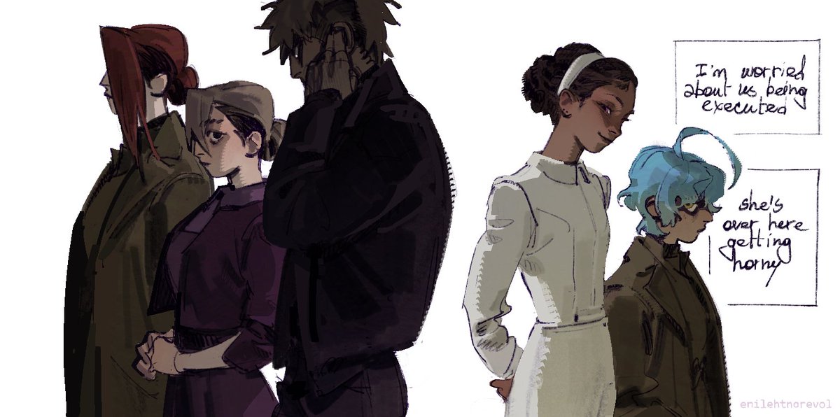enilehtnorevol's tweet photo. #janka the testaments au https://t.co/Gico5UpLjw