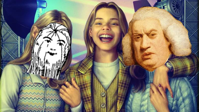 Not_a_Professor's tweet photo. Stream time! Come watch an amateur genealogist take a crack at The Roottrees are Dead! I've been wanting to play this game for a long time so let's see if we can solve this mystery! 

#pngtuber https://t.co/PaKa0f2Mp7