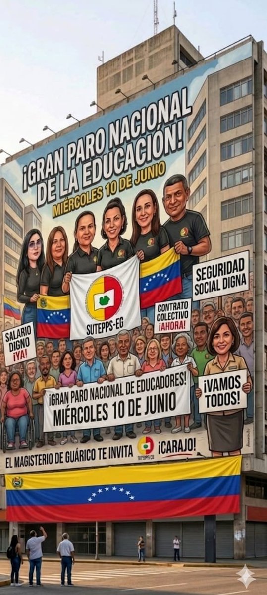 AsambleaCNCTL's tweet photo. Un país que no valora a sus docentes compromete su futuro. La educación merece respeto, inversión y salarios dignos. #ParoEducativo10J #UnDiaPorLosDocentes https://t.co/ZvCfoDiMG4