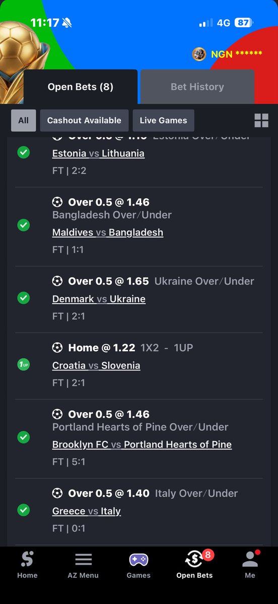 kuljaybrezzy's tweet photo. @CHIZZY_BB I played Italy to score I know say Greece nw foolish team. Sometime instead of looking for 2 goals check the two teams and pick which you think would score https://t.co/zjDOp8erZ4