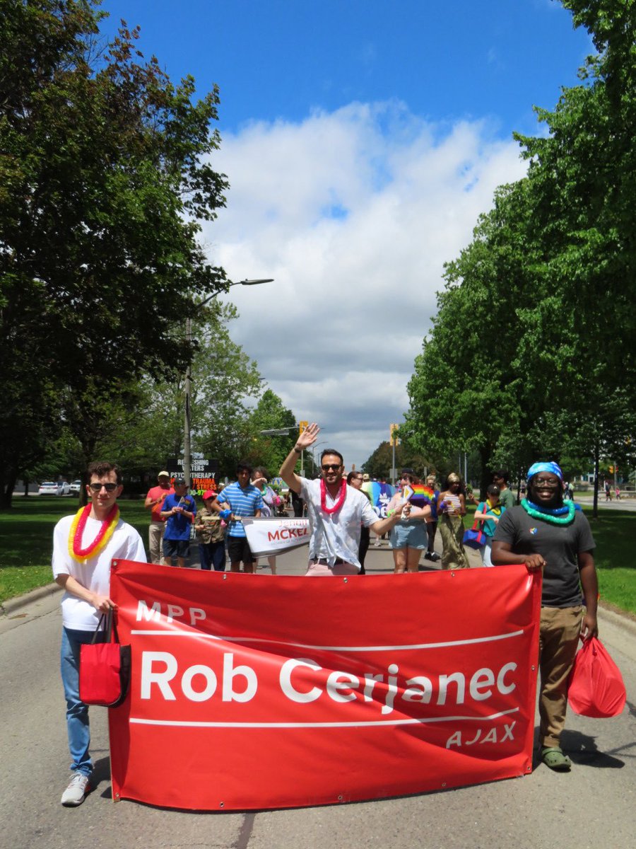 RobCerjanec's tweet photo. Durham showed up loud, proud, and full of love! 🌈✨ 

What a beautiful day celebrating community, joy, and being exactly who you are. 

#DurhamPride https://t.co/RUszdon50Q