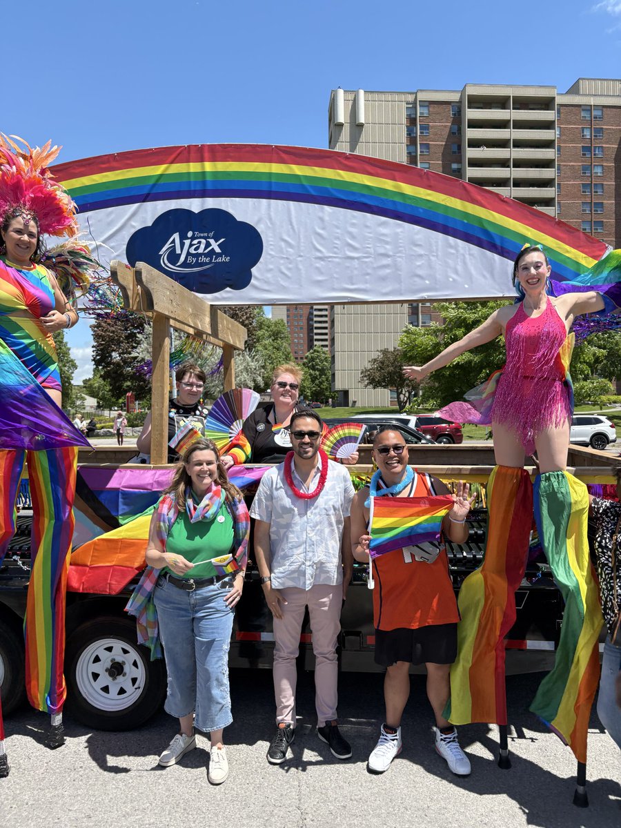 RobCerjanec's tweet photo. Durham showed up loud, proud, and full of love! 🌈✨ 

What a beautiful day celebrating community, joy, and being exactly who you are. 

#DurhamPride https://t.co/RUszdon50Q