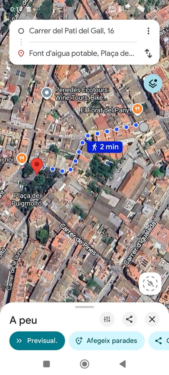 cava_SEdR's tweet photo. @Ragn_BoneGirl @maitantpodcast Quan era jovenet i feia vida nocturna, sota el govern dels socialistes, la policia local de Vilafranca tardava 40 minuts en recorre la distància des de la seva seu a la plaça dels porcs. https://t.co/nJXU5V5NFl