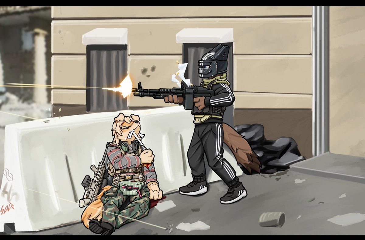 SciczBox's tweet photo. Barkov [comm]

#Furry #Digitalartwork #Furryartwork #digitalart #Tarkov #EFT https://t.co/LuXTwdw6y4