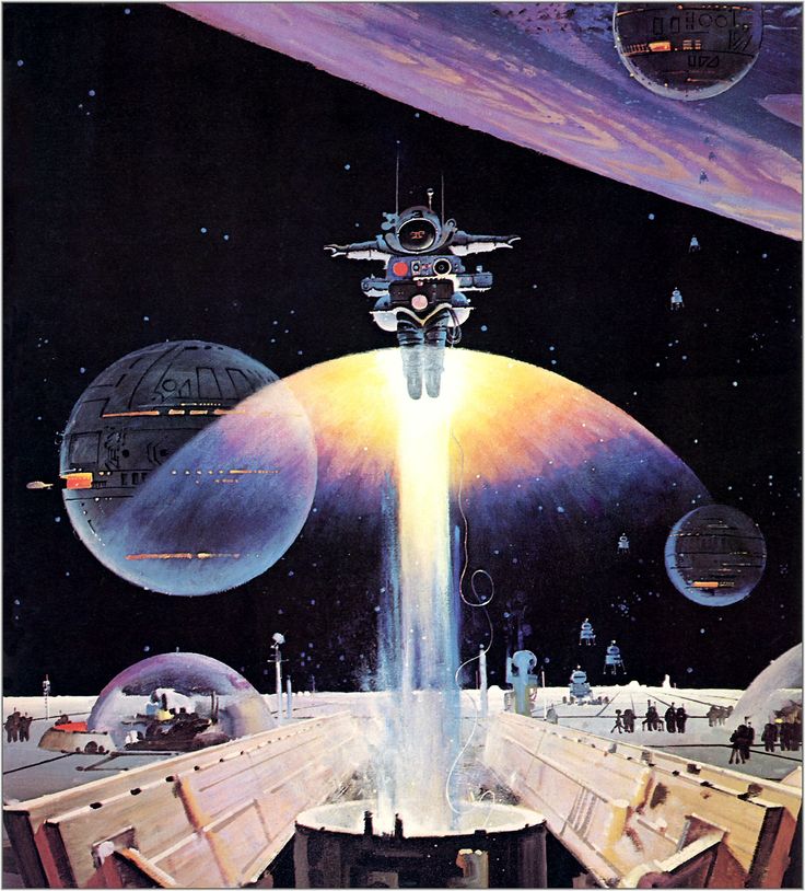 DaveXDavieau's tweet photo. Robert McCall classic https://t.co/MTxv7AfIHF