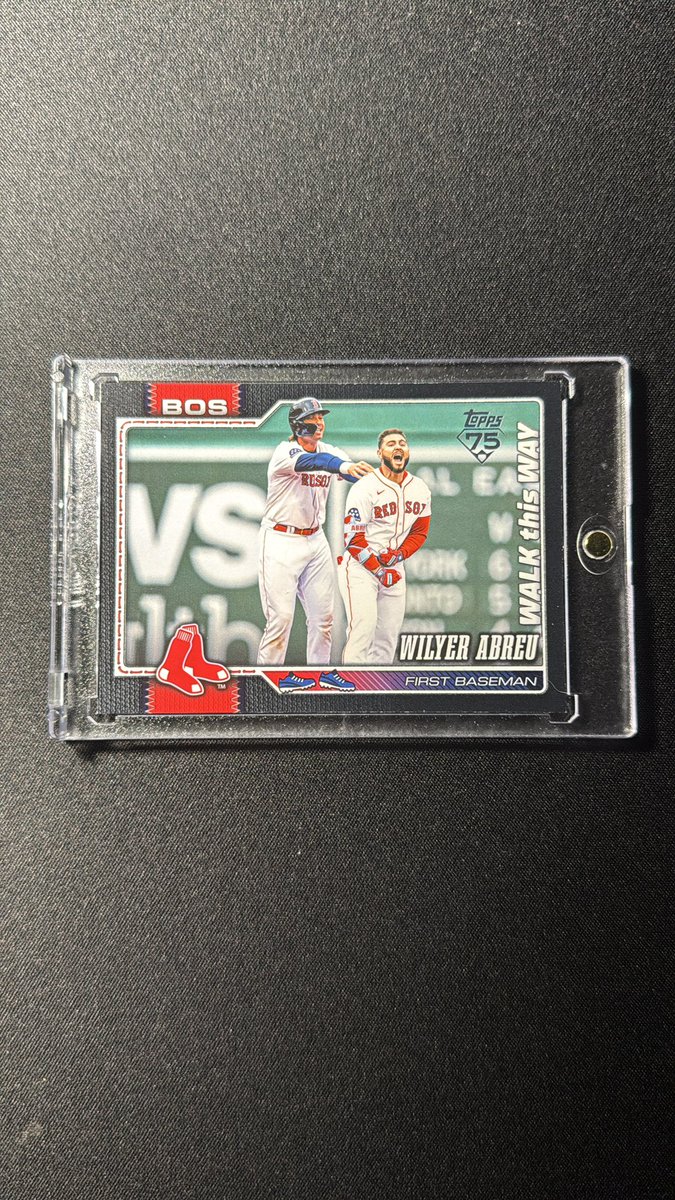 lostbearcards's tweet photo. 🚨 Lost Bear Stack Sale 🚨

Day 2 - Final Day

2026 Topps Series 1 Wilyer Abreu Walk This Way Black /10

$45 https://t.co/KzAjQzwVE3