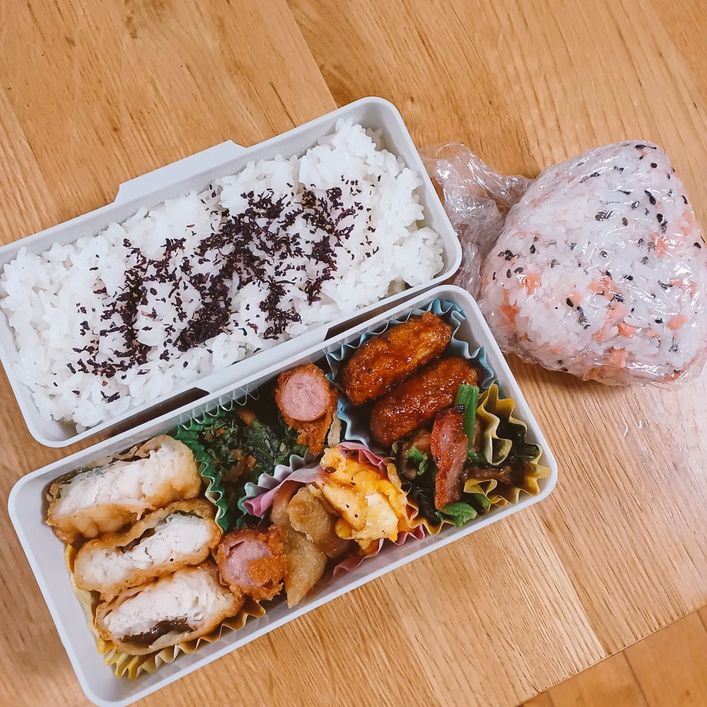 今日の娘弁当。 今週も頑張って行きましょう！