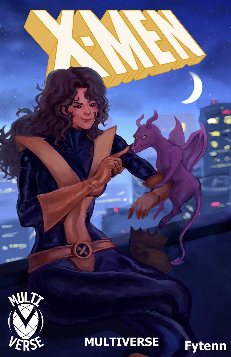 Fytenn1's tweet photo. silly kitty pryde for #xmencovercollab https://t.co/WBoA0NtFvo