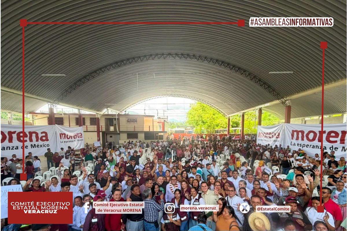 EstatalComite's tweet photo. Seguimos recorriendo cada rincón de Veracruz llevando a cabo nuestras Asambleas Informativas en Defensa de la Transformación.
Escuchando, dialogando y organizándonos desde el territorio, convencidos de que los cambios se construyen de la mano de la gente.
#UnidadYOrganización https://t.co/C6OMAY0n6R