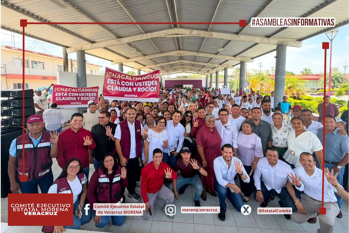 EstatalComite's tweet photo. Seguimos recorriendo cada rincón de Veracruz llevando a cabo nuestras Asambleas Informativas en Defensa de la Transformación.
Escuchando, dialogando y organizándonos desde el territorio, convencidos de que los cambios se construyen de la mano de la gente.
#UnidadYOrganización https://t.co/C6OMAY0n6R