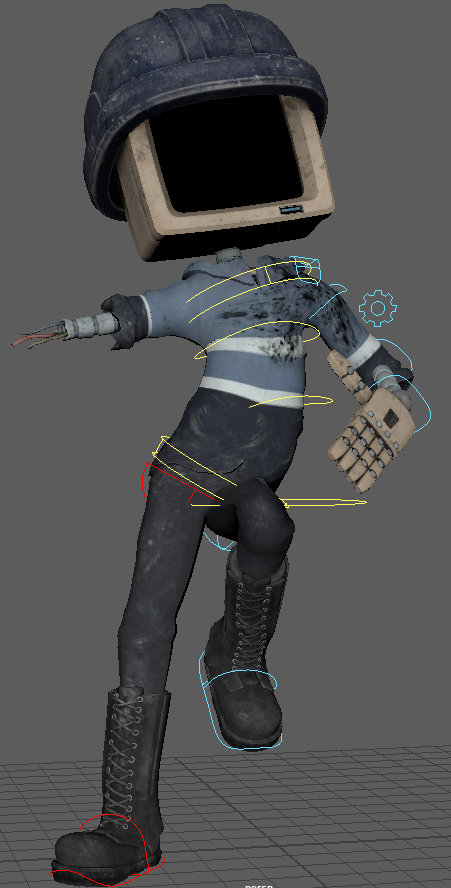 Trekinho20's tweet photo. ok... I need to talk. I just put this rig on the trash, cuz was hard doing.

said that, I start fresh and made a new rig.
#murderdrones #CGI #b3d #OC #originalcharacter https://t.co/5d1tBELHuZ