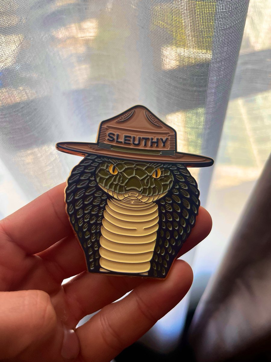 fr0gger_'s tweet photo. New coin unlocked for my collection! Thank you @SLEUTHCON this one will have a special place 🐍 https://t.co/Z5iG361bW3