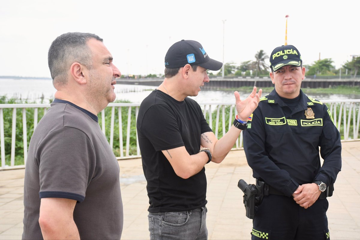 alcaldiabquilla's tweet photo. ¡Todo listo para el Fanfest Juniorista!

Realizamos un recorrido en el Gran Malecón para verificar las medidas logísticas, operativas y de seguridad de este gran encuentro.

Trabajamos articuladamente para garantizar una experiencia segura, organizada y para el disfrute de todos. https://t.co/zBt82k9lTu