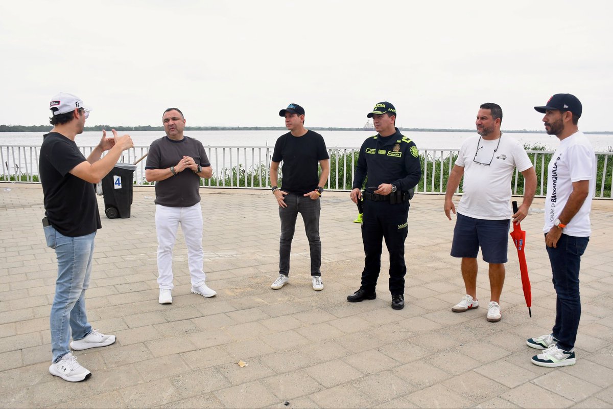 alcaldiabquilla's tweet photo. ¡Todo listo para el Fanfest Juniorista!

Realizamos un recorrido en el Gran Malecón para verificar las medidas logísticas, operativas y de seguridad de este gran encuentro.

Trabajamos articuladamente para garantizar una experiencia segura, organizada y para el disfrute de todos. https://t.co/zBt82k9lTu