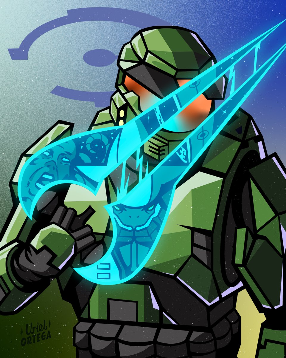Urihell343's tweet photo. Estaré subiendo sin parar dibujos como loco de Halo y Gears las próximas semanas para calmar todo mi hype ✏️ https://t.co/xu4fo92Efy