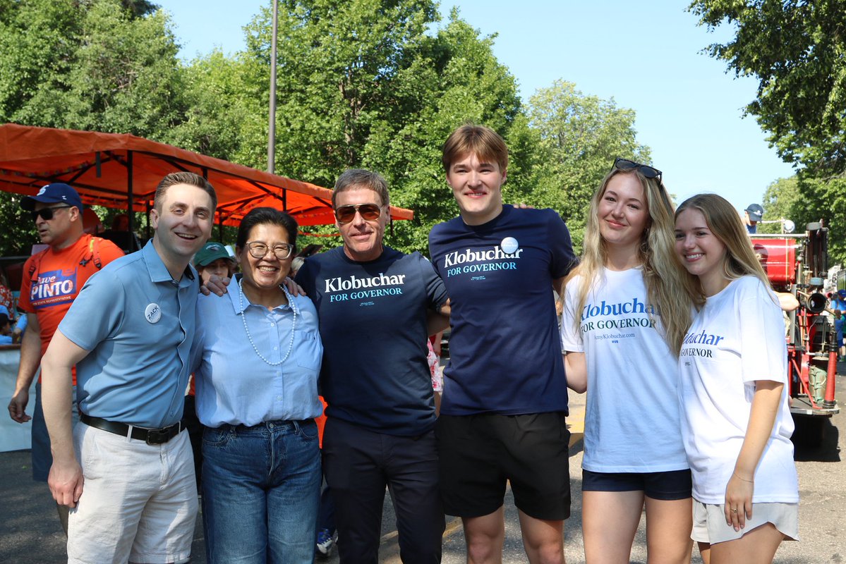 benschierer's tweet photo. My first Grand Old Day was grand indeed. Grateful to Mayor Her for the welcome to St. Paul, and to everyone who showed up for Amy and me today. Fun way to spend a Sunday! https://t.co/xRmRNbmnnF