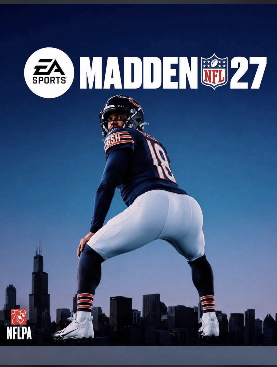 TalonYager's tweet photo. These @EAMaddenNFL covers are getting crazy. Duh Bears. https://t.co/0KqRgIg4vA