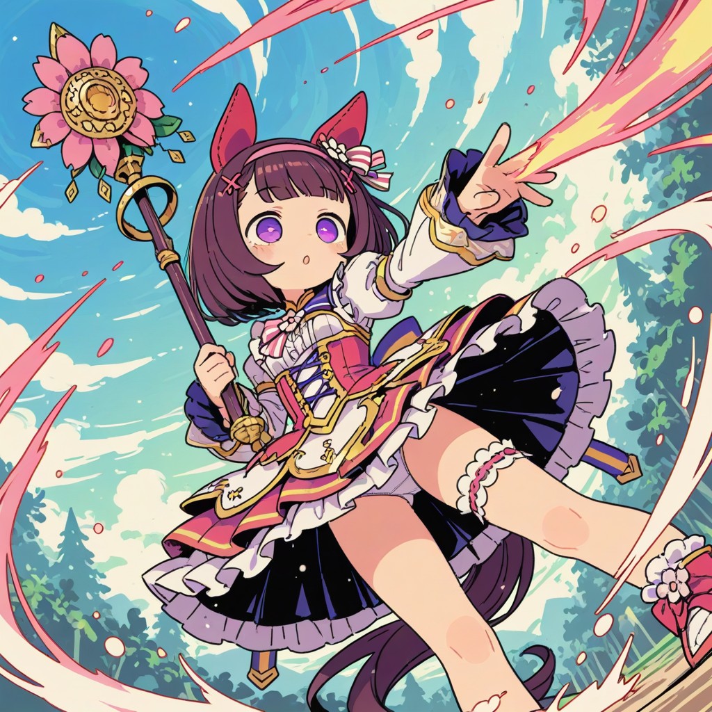 pepenaporitan's tweet photo. 迷Qフラワー・改
プリファイマジカルワンドで戦うぞ！（多分）
#ウマ娘 https://t.co/A7QkeGtSTn