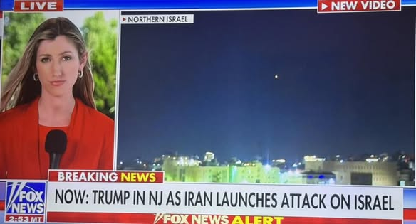 Happy0349's tweet photo. Enough is enough. This crasefire is
 a joke and  President Trump doesn't
 seem to be taking matters seriously 
saying to Iran..."You shot your missiles. 
That's enough.  
Iran fired 4 separate salvos at 3 Northern
 Israel cities including Haifa. 
The Iron Dome intercepted all missles
Let's roll!!