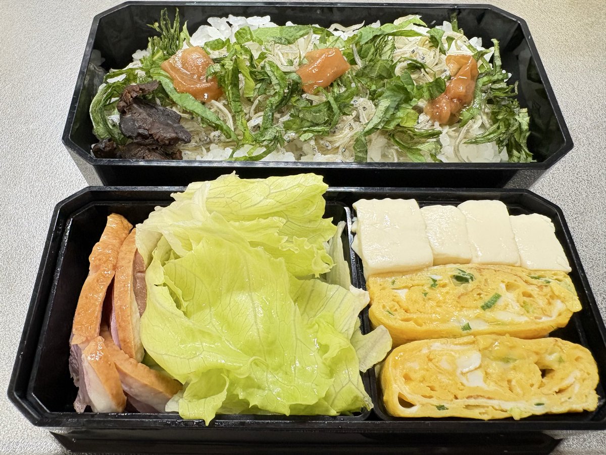 0110Sach's tweet photo. お弁当できたよ〜🤗
#おうちごはん
#お弁当
#お弁当の記録 https://t.co/dpDJD2O04R