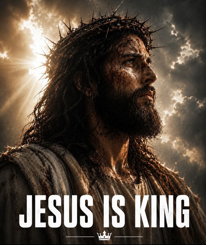 Ajmetax's tweet photo. JESUS IS KING https://t.co/GOhVDSCcdi