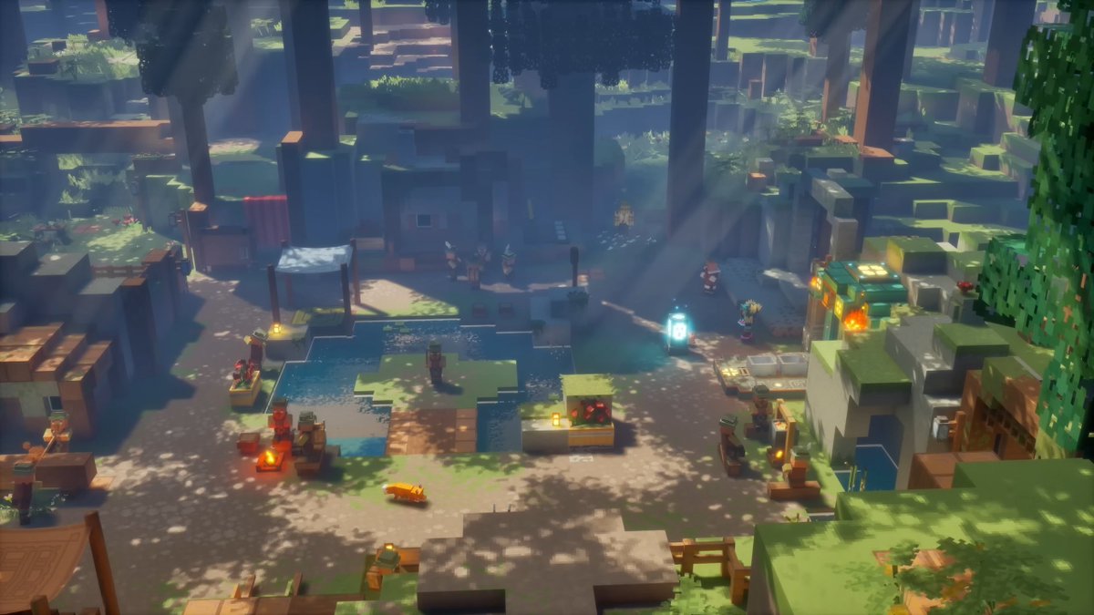 abc_kuma1025's tweet photo. 「Minecraft DungeonsⅡ」のトレイラー、音楽も相まって素晴らしいものとなっています...！！ https://t.co/zW0XlUjZPh