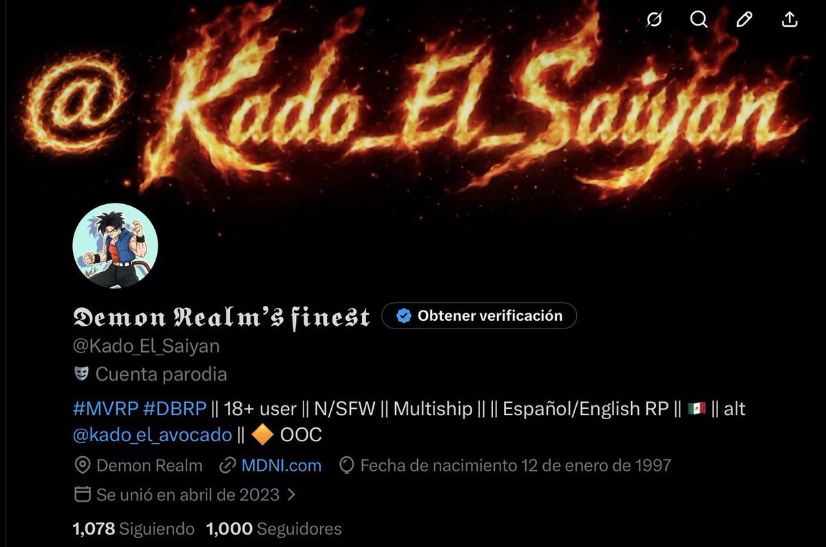Kado_El_Saiyan's tweet photo. It’s official, this account reached the 1K mark

I gotta thank y’all for sticking with my weird ass, a little over a year and it’s been a very pleasant surprise how much I like dit here

But above all, gifts give her flowers to @Guts_of_Potara for always being there for me https://t.co/0GGpkeaVqf