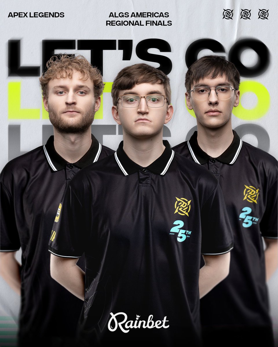 NIP's tweet photo. IT'S APEX NINJAS TIME! 🥷

Regional Finals. Live now! https://t.co/3lBXDWeCfX