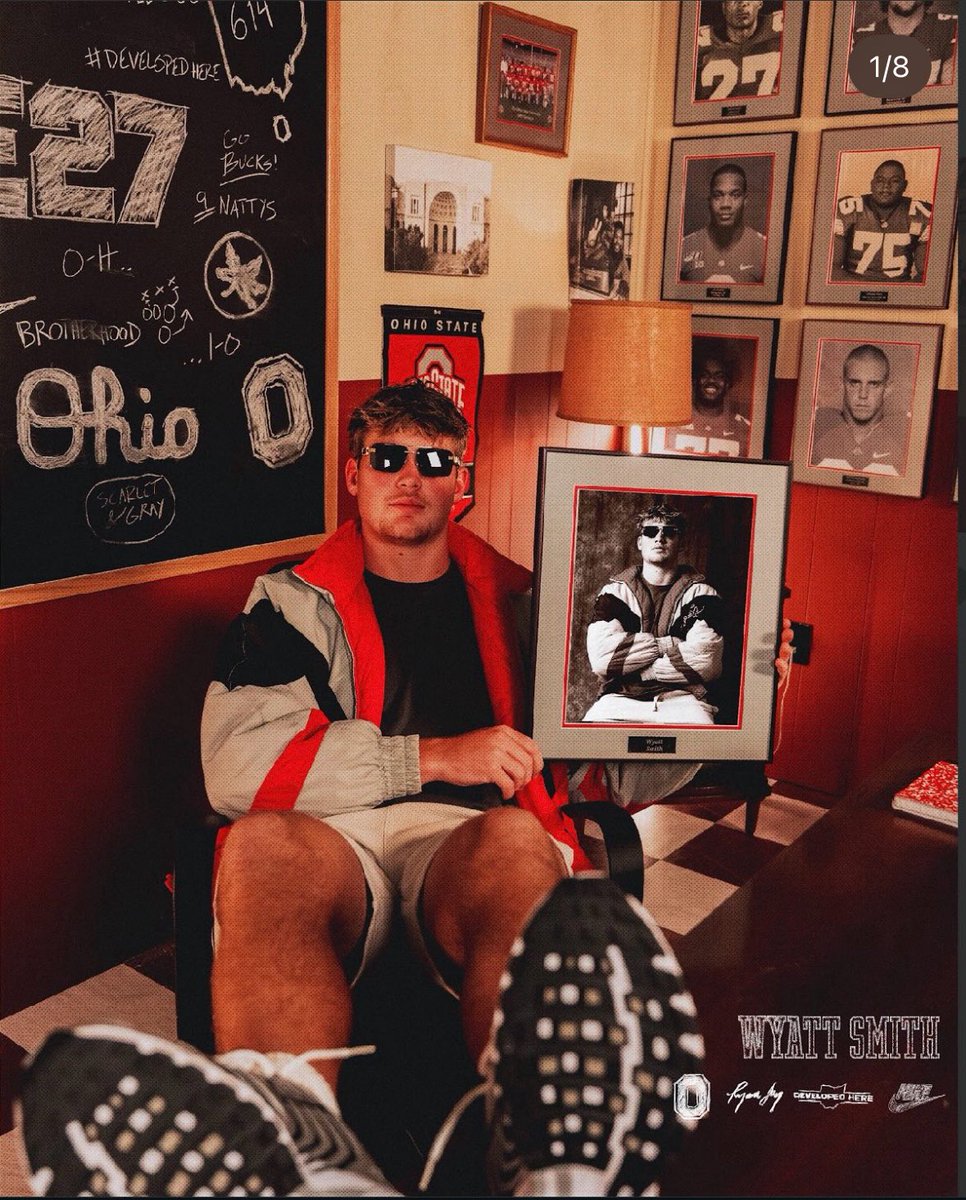 TJwarner_'s tweet photo. 4⭐️ Edge Ohio State commit Wyatt Smith on his official visit this weekend👇

📸 from Wyatt’s Instagram https://t.co/LoyIgdrEA6