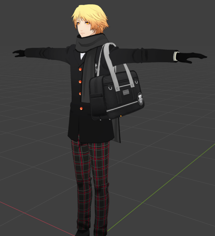 GeoArchonVR's tweet photo. Still needs a lot of tweaks, but my #Persona5oc is nearly realized („ᵕᴗᵕ„) https://t.co/v0fX3kF6GB