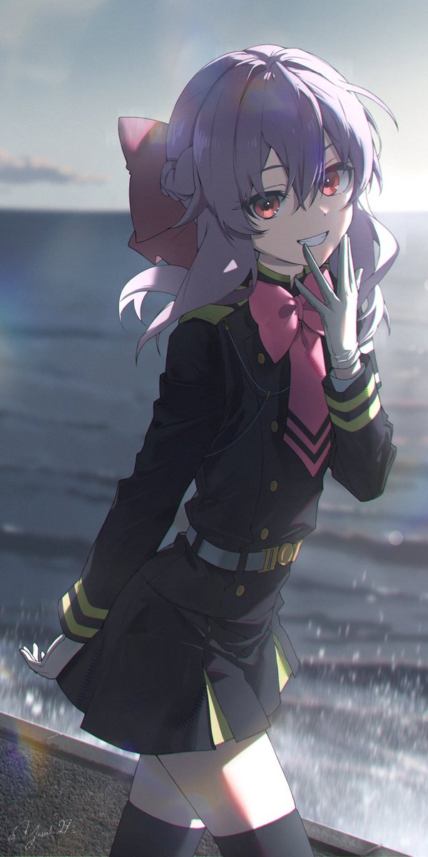 yasukiart27_'s tweet photo. Shinoa Hiiragi /08 06 26 https://t.co/qEqlJs2Myy