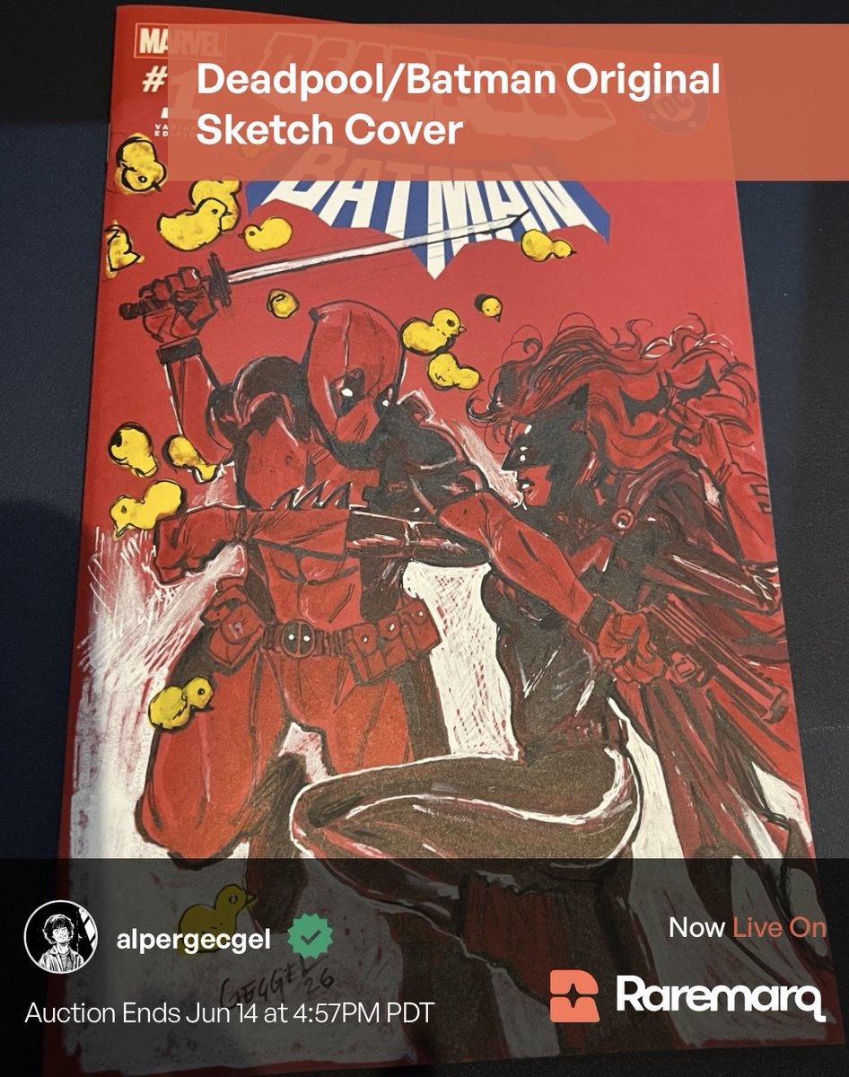 GecgelAlper's tweet photo. Check this out on @raremarq!
#Deadpool #Batwoman #DeadpoolBatman
https://t.co/staNdXKfvs https://t.co/3A1YMcbOeI