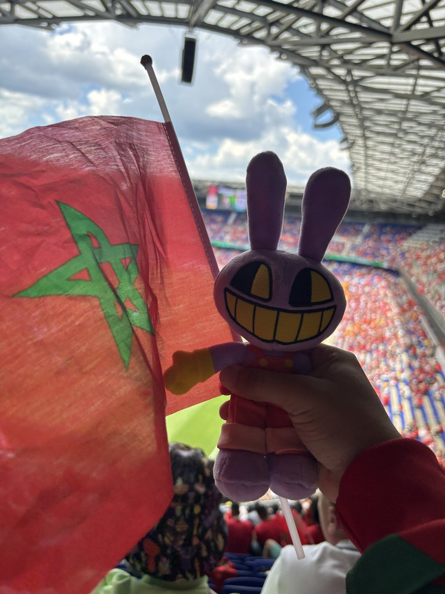 Axellikestea's tweet photo. Morocco v Norway pics (ignore the rabbit) 
#Morocco #Norway #soccer #worldcup2026 #jax https://t.co/Rwy1GgsjiS