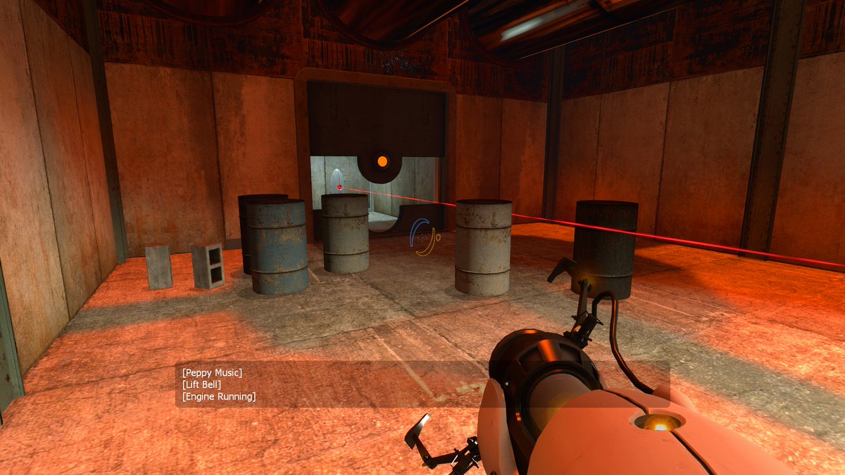 Fan22Club's tweet photo. I love this room. The game builds up such a unique visual style throughout it's runtime that it's so unnatural seeing these random Half Life 2 props https://t.co/RsoyUN5PeA