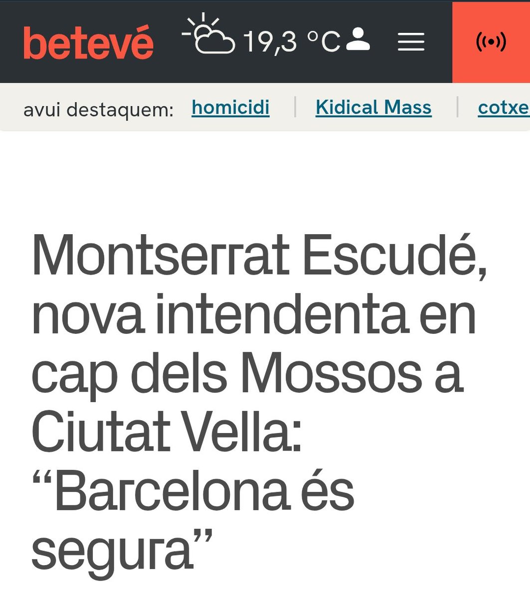 Markxulonis's tweet photo. @elcasocat Això és gravíssim i terrorífic!!. Els ciutadans estèm totalment indefensos davant d'aquests criminals armats, que executen en mig del carrer. Barcelona és un autèntic femer d'inseguretat i tirotejos gràcies a la indecència i desídia política @salvadorilla @nuriaparlon #Trapero https://t.co/e6YJEcmnCn