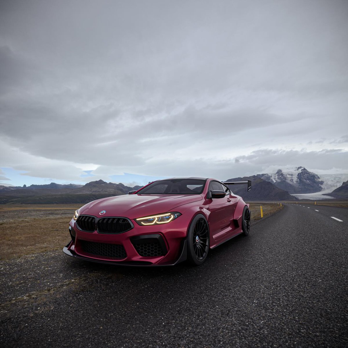 mascdaily's tweet photo. BMW M8 Competition Widebody 🍒 https://t.co/YVHe5lLh0R