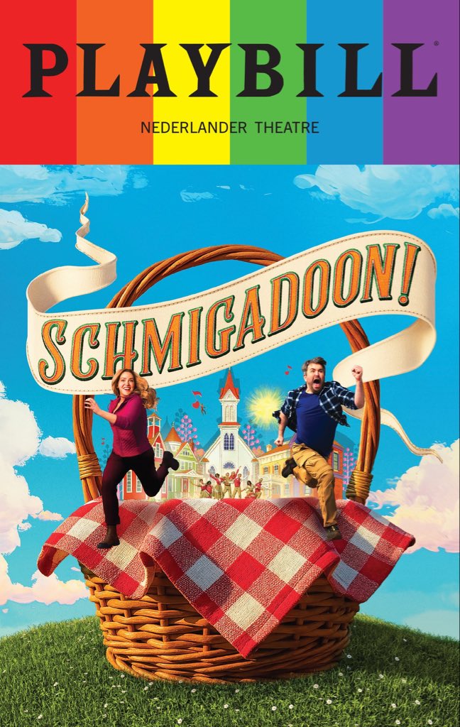 FluffersJessica's tweet photo. What a show! Literally start to finish with excellence! Everything about @schmigadooon entertains!! Must see Broadway! https://t.co/X928Oh9GQ2