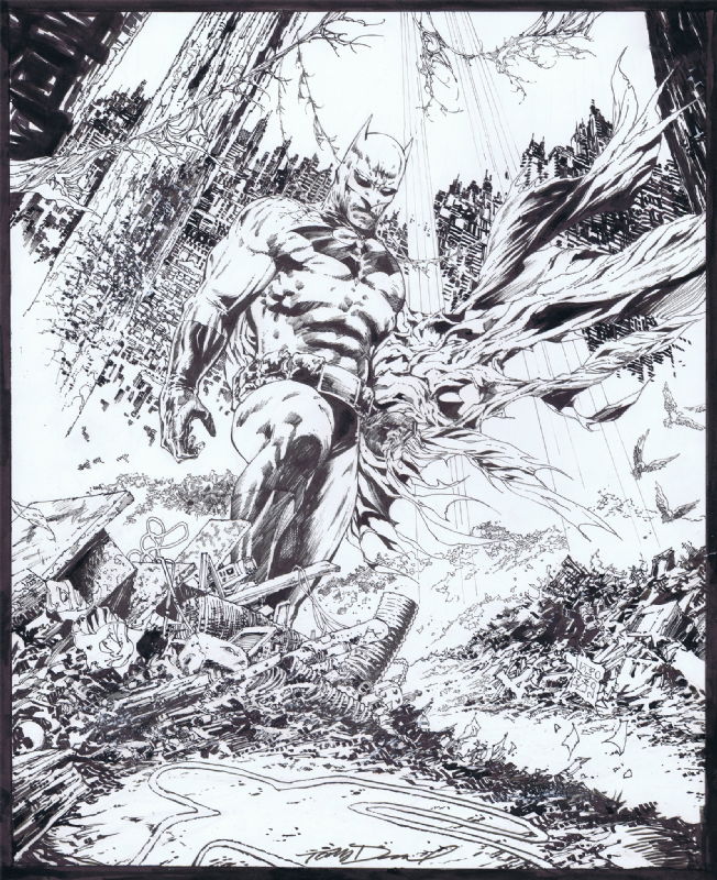 iamluke85's tweet photo. #batman artwork by #tonyDaniel https://t.co/XlJeOpJu1O