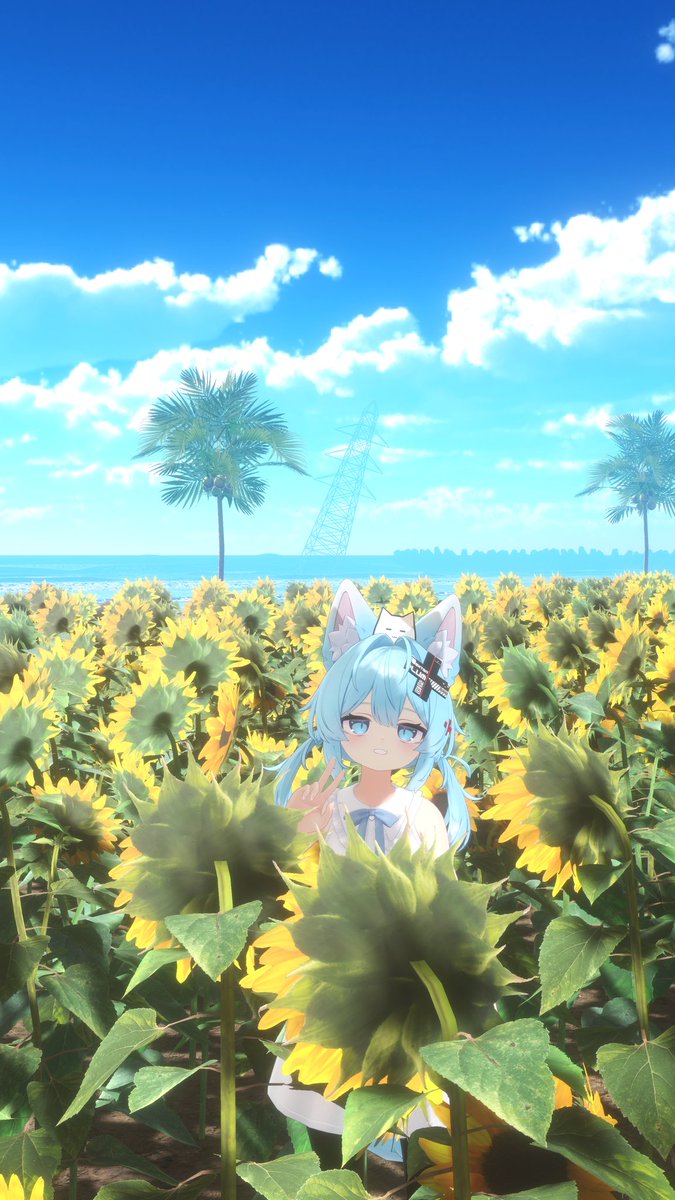 nasunoVR's tweet photo. おはなす〜🍆✨️
月曜日！
🌐:夏の海岸線 -The summer coastline- https://t.co/eQTQgvROjG