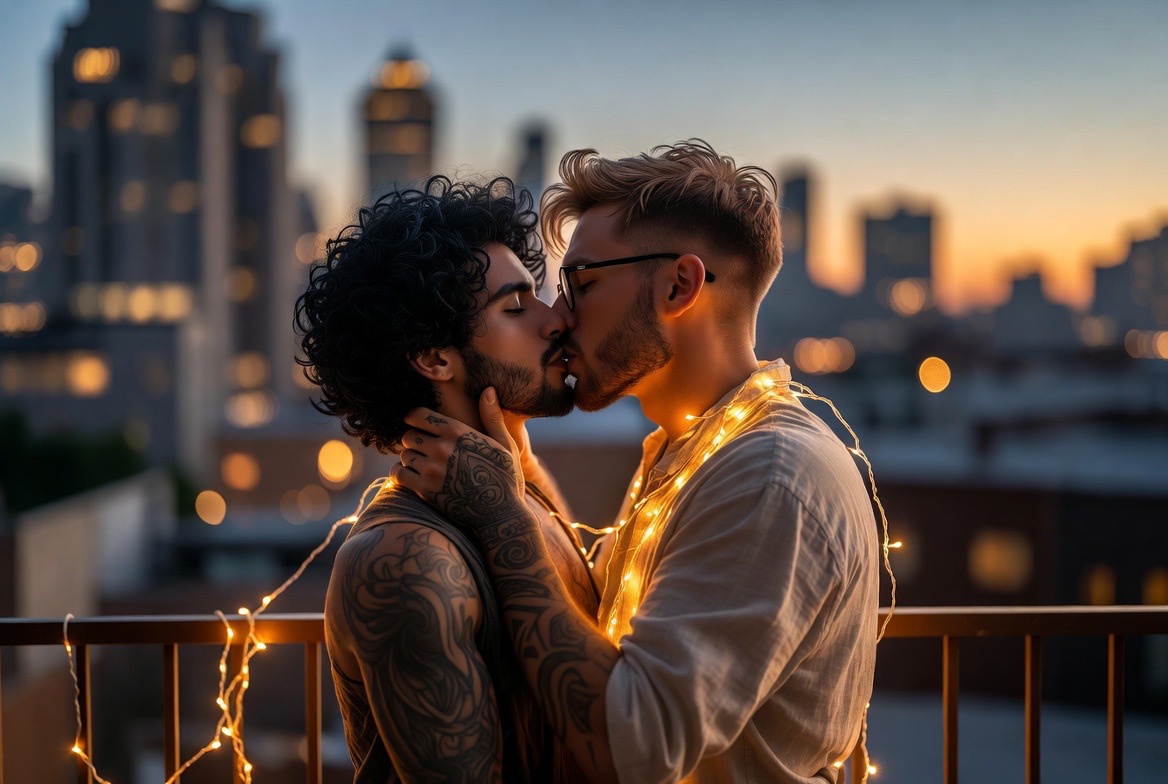 Esty_1980's tweet photo. Some stories are worth celebrating. Two hearts, one journey, endless love. ❤️🌈 https://t.co/7hIBv0mgc0