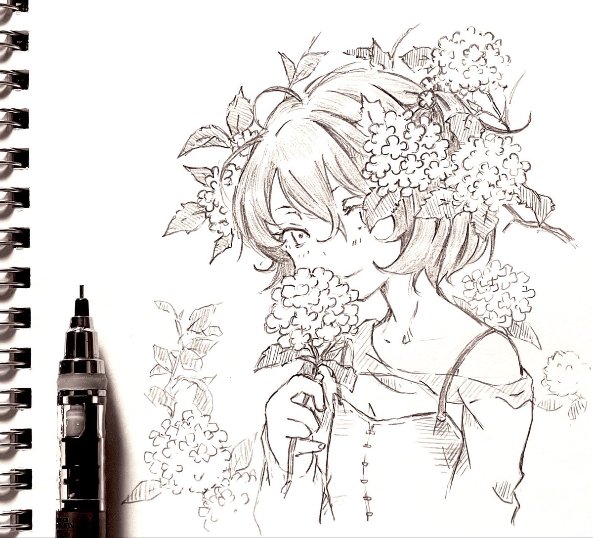noah0127's tweet photo. 紫陽花と小鞠

#マケイン
#小鞠知花 https://t.co/um77U83itb