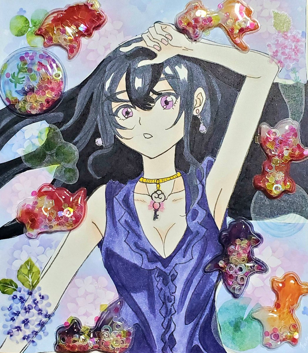 オリジナルキャラクター イラスト おはようございます🎵 #イラスト #オリジナル #キャラクター