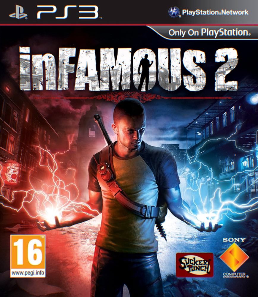 24Xero's tweet photo. inFAMOUS 2 was released 15 years ago! ⚡️ #inFAMOUS #inFAMOUS2 #PS3 #SuckerPunch https://t.co/HCO0Z0dhRK https://t.co/zubgP2n3qx