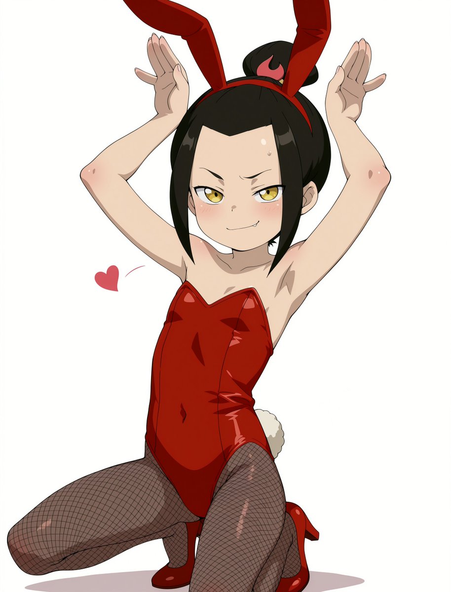 AzulAttraction's tweet photo. Mesugaki Bunnygirl Azula https://t.co/UmCUkDeoI1