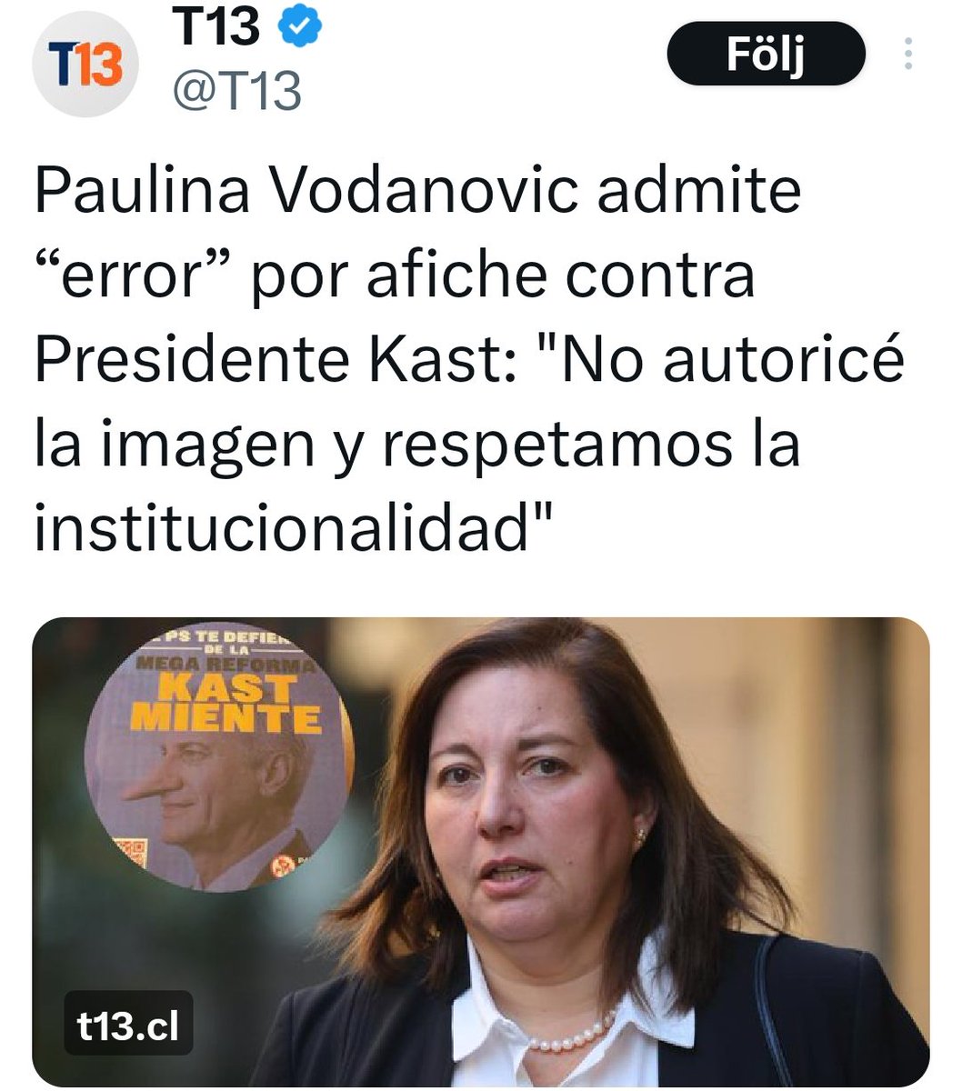 mmullor2016's tweet photo. El afiche del @PSChile acusaba a Kast de ‘mentir’. 
@pvodanovic luego dijo que no había autorizado la imagen.
Sin embargo, en este video la vemos promocionando el afiche.
Faltó a la verdad y el afiche terminó rebotando en su propia cara. https://t.co/FyFYnZh0Pg