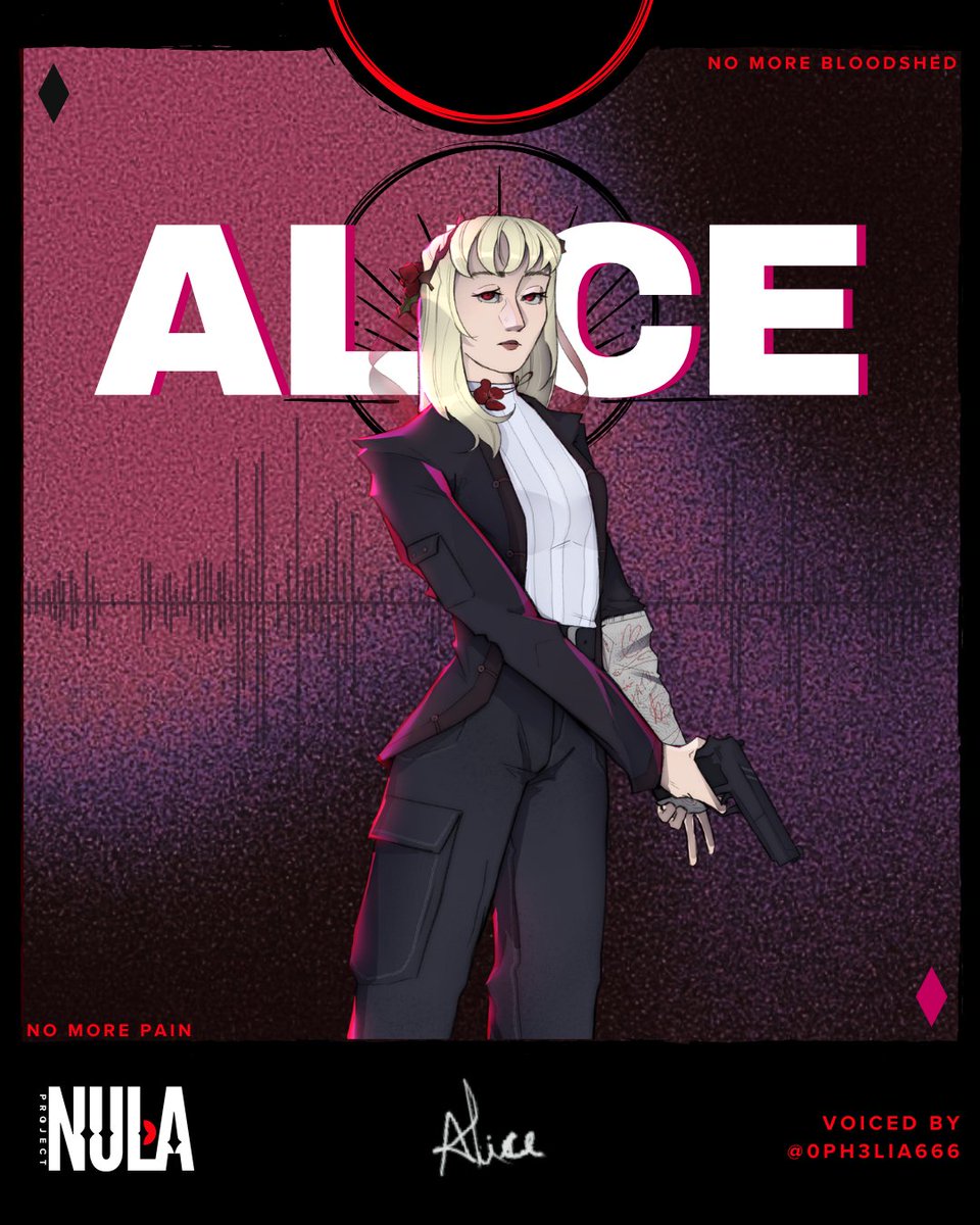 thenulaproject's tweet photo. Introducing the Family's rising sun.

Alice is the family's strongest link. Even on the darkest days, nothing matters more than bringing happiness to her loved ones.

Watch her story unfold on Project: Nula, in YouTube.

Voiced by: @0ph3lia666 
Art by: @matiteuz https://t.co/2dlVtWdUiI
