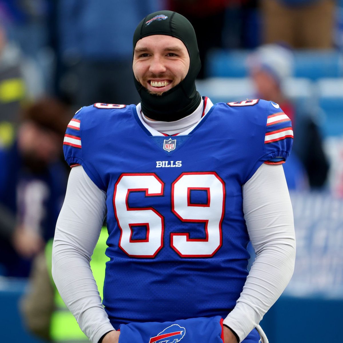BillsOnReal's tweet photo. Reid Ferguson is the only Bill to be tenured throughout the entire McDermott era.

He is heading into his TENTH season with the team.

What a goat. https://t.co/sDgRJbveIC